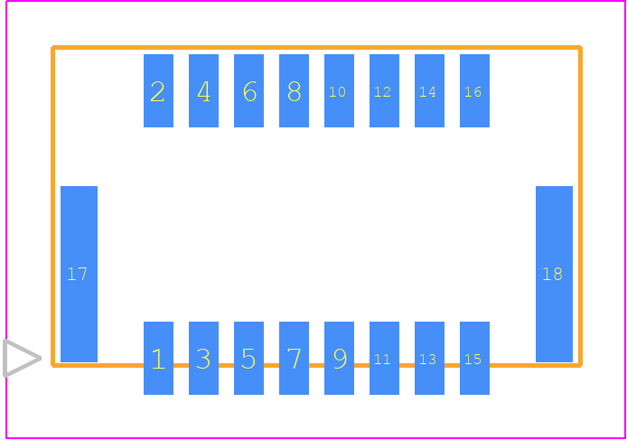 5054481671 - Molex PCB footprint - Other - Other - 50544816YY_31517191