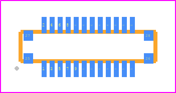 AXT424124A - Panasonic PCB footprint - Other - Other - AXT424124A
