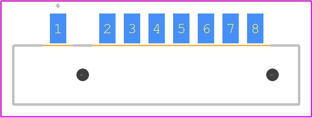1747786-1 - TE Connectivity PCB footprint - Other - Other - 1747786-1-3