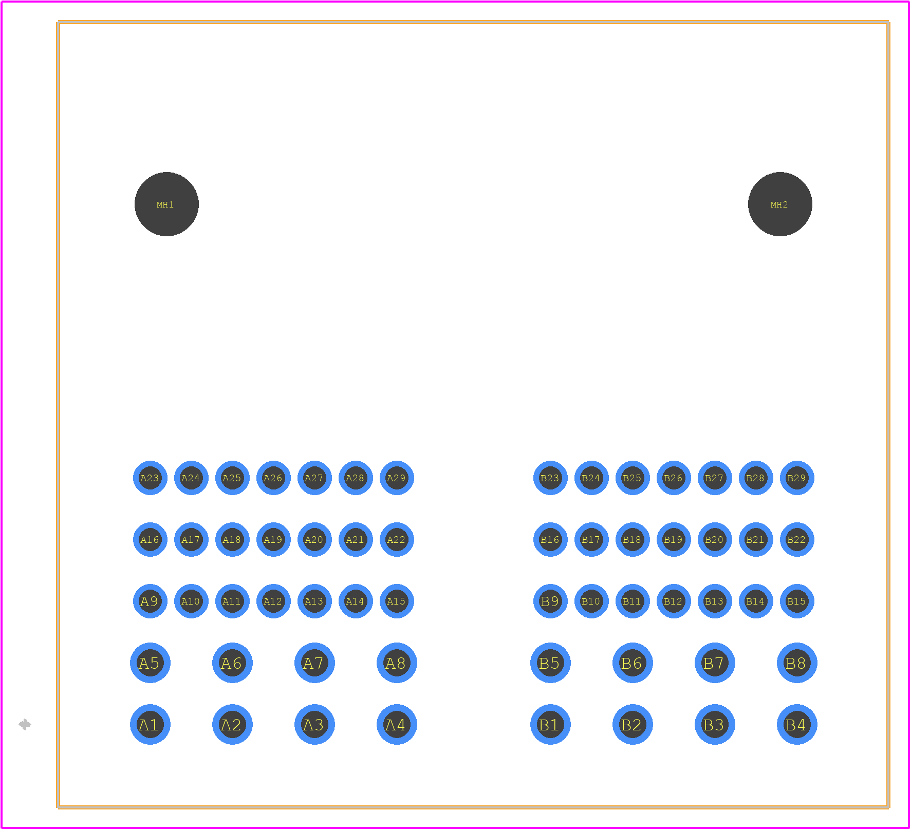 160013-0641 - Molex PCB footprint - Other - Other - 160013-0641-2