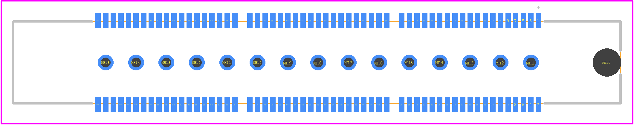 5767054-3 - TE Connectivity PCB footprint - Other - Other - 5767054-3-4