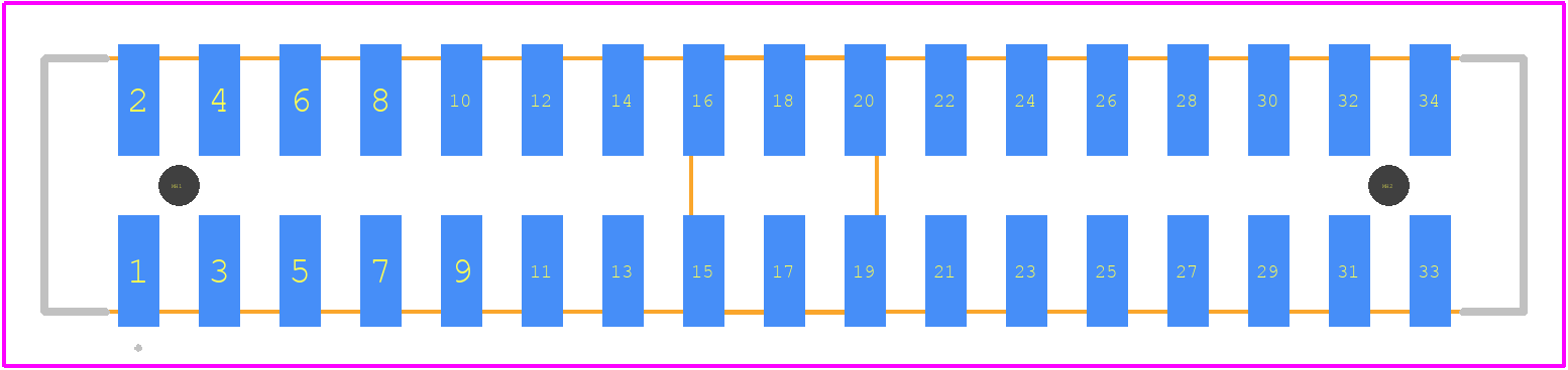 0878326622 - Molex PCB footprint - Other - Other - 0878326622-1