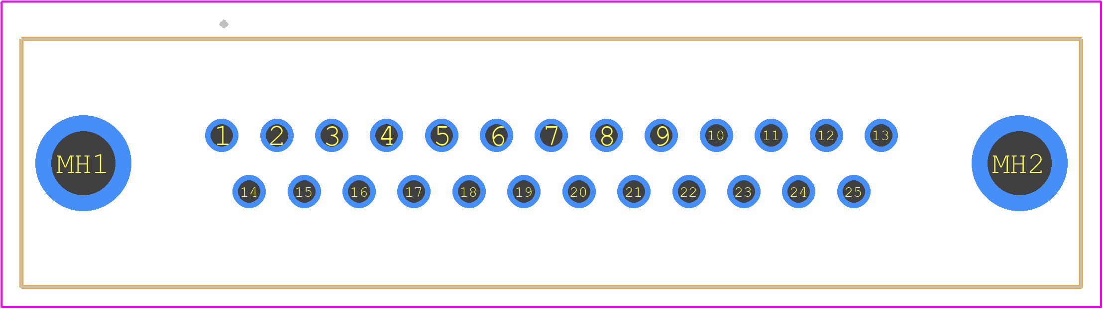 09670255655 - HARTING PCB footprint - Other - Other - 09670255655-2