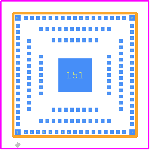 453-00012C - Laird Connectivity PCB footprint - Other - Other - 453-00012C-1