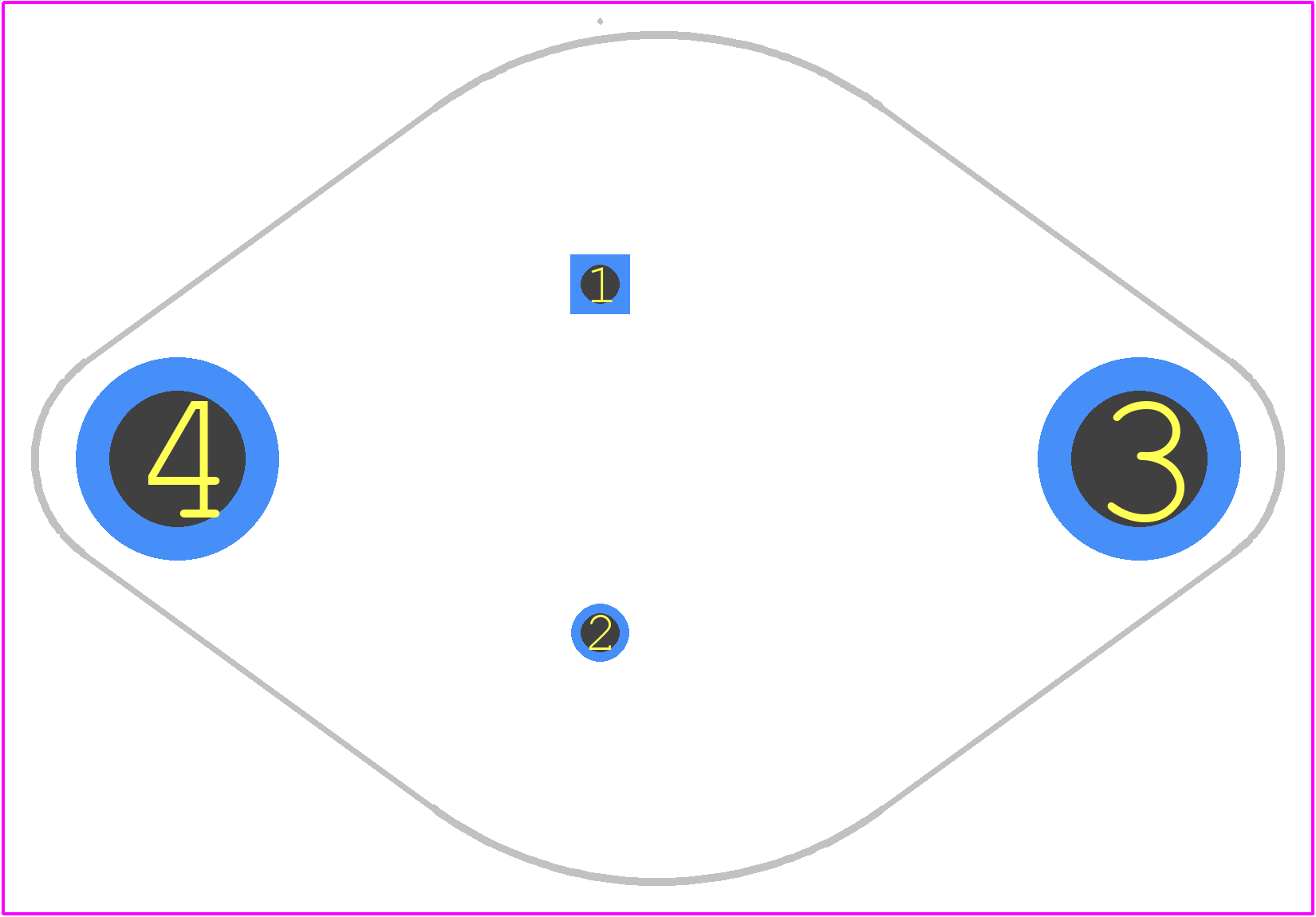 2N3442G - onsemi PCB footprint - Other - Other - TO−204AA (TO−3) CASE 1−07 STYLE 1_2024
