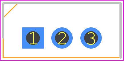 2N6397 - onsemi PCB footprint - Transistor Outline, Vertical - Transistor Outline, Vertical - TO-220AB CASE221A-07