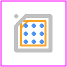 MAX20331EWL+ - Analog Devices PCB footprint - BGA - BGA - MAX20331EWL+