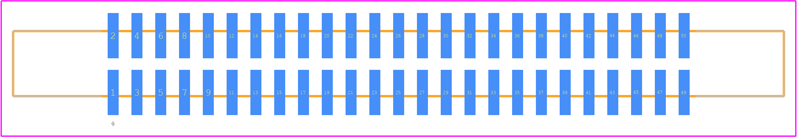 957250-2000-AR-PR - 3M PCB footprint - Other - Other - 957250-2000-AR-PR-3