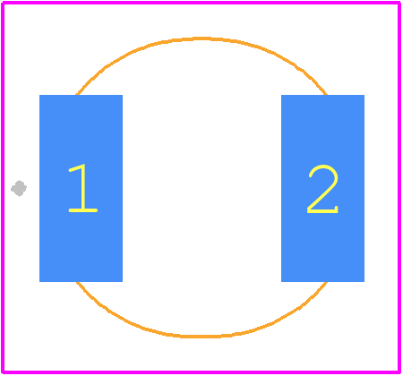 1267AY-150M=P3 - Murata Electronics PCB footprint - Other - Other - 1267AY-150M=P3