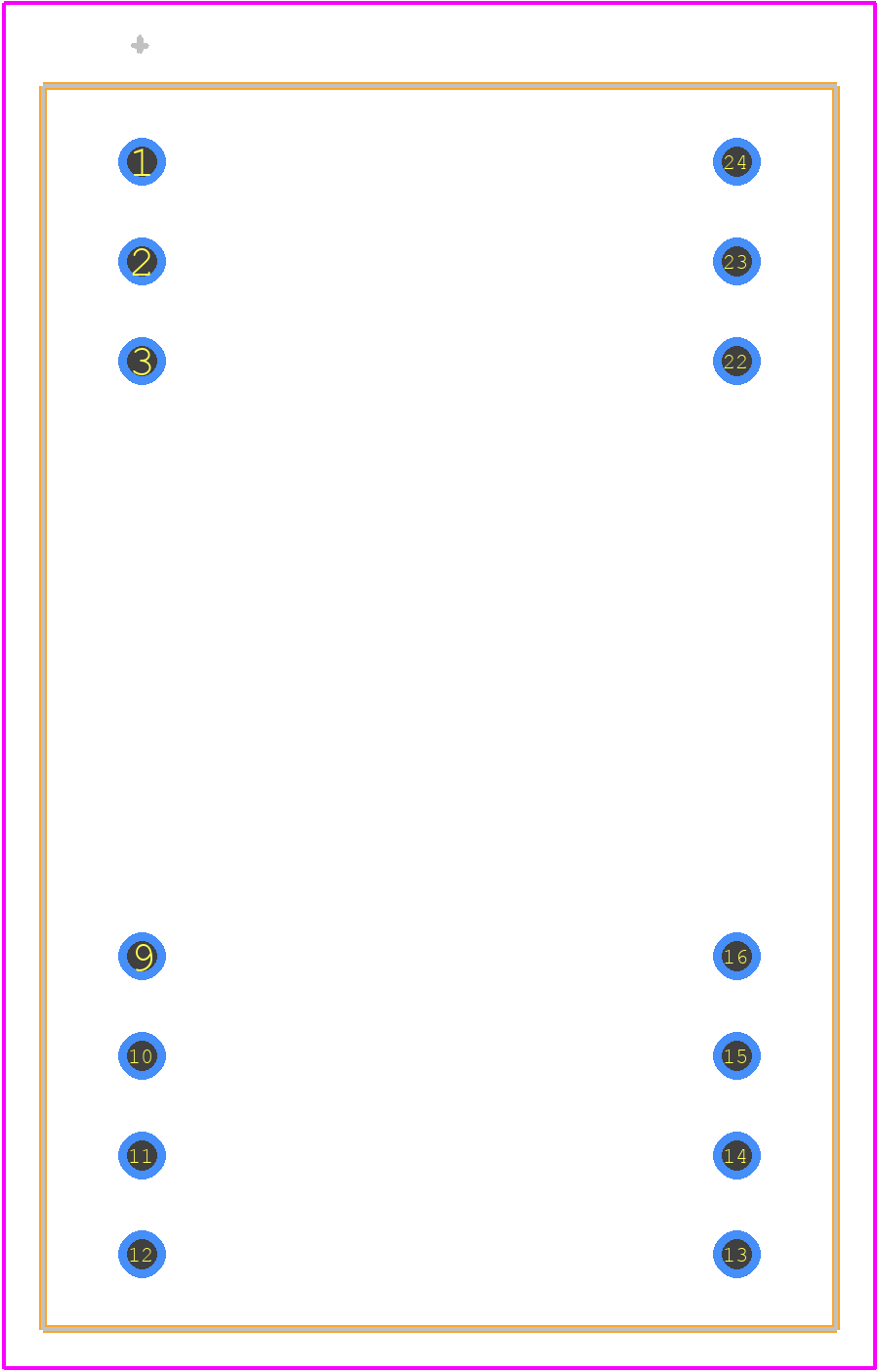 EC6A01 - Cincon PCB footprint - Other - Other - EC6A02-3