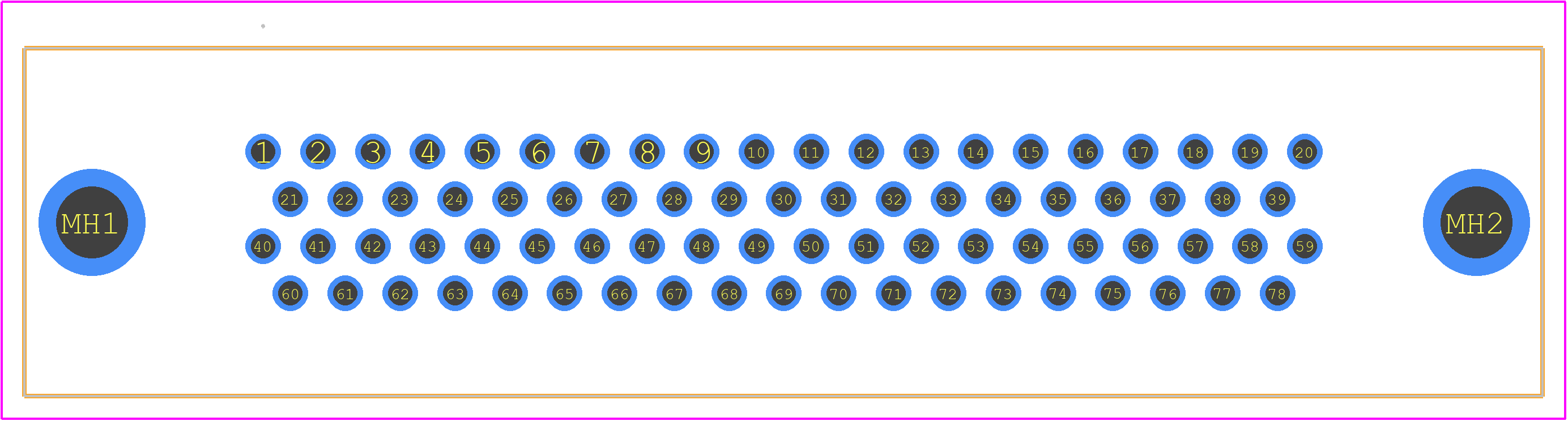 09565615713 - HARTING PCB footprint - Other - Other - 09565615713-2