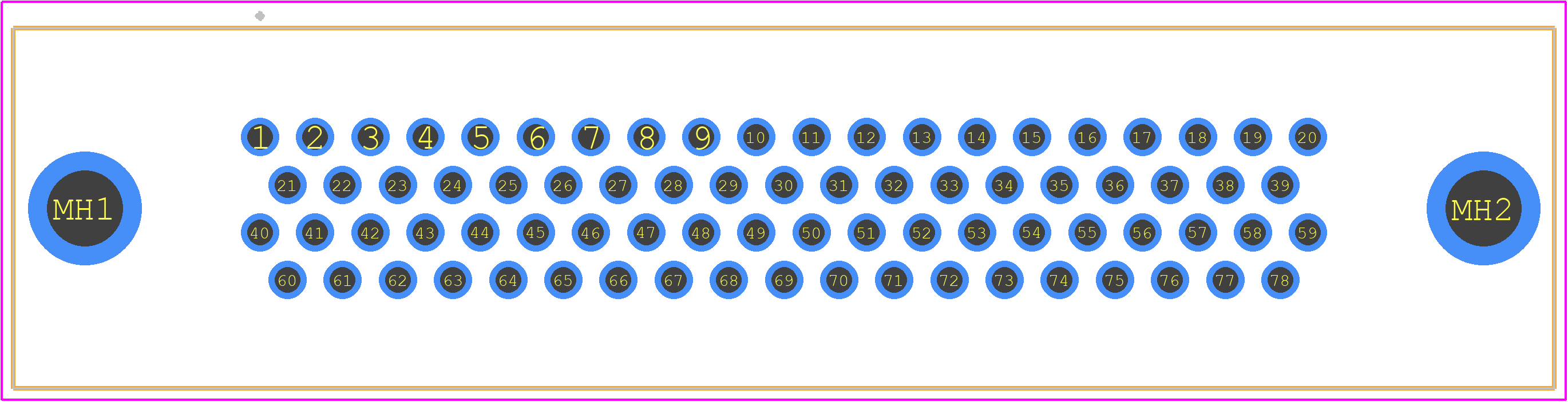 09565615700 - HARTING PCB footprint - Other - Other - 09565615700-2