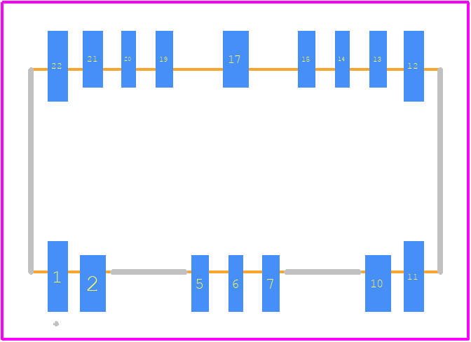 1-1462050-2 - TE Connectivity PCB footprint - Other - Other - 1-1462050-2-2