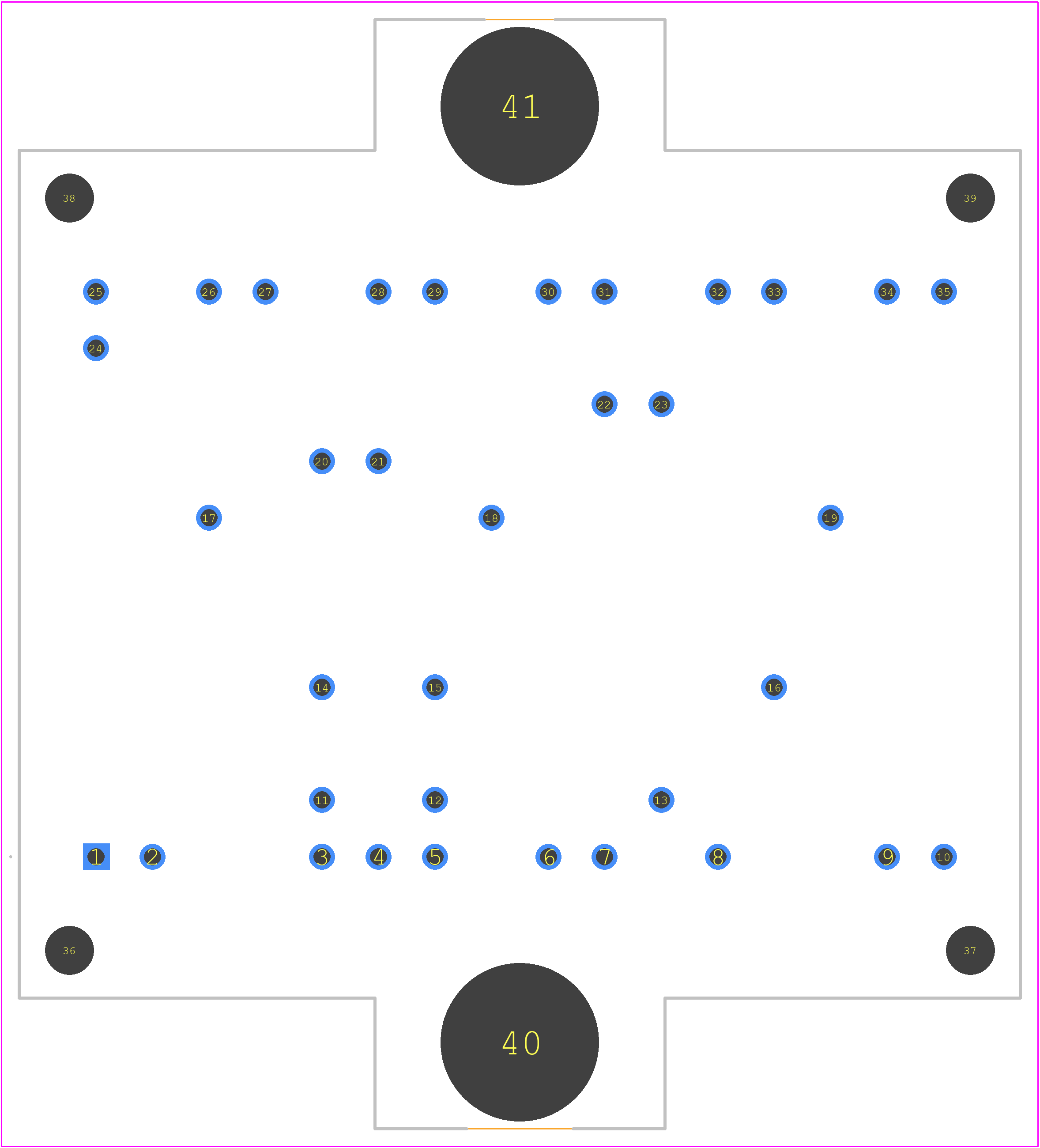 F3L15R12W2H3_B27 - Infineon PCB footprint - Other - Other - F3L15R12W2H3_B27-3