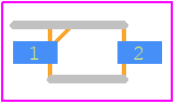 MM3Z16VST1G - onsemi PCB footprint - Small Outline Diode - Small Outline Diode - SOD-323