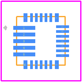 MP2639BGR-Z - Monolithic Power Systems (MPS) PCB footprint - Other - Other - QFN-26  (4mmX4mm)