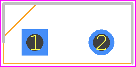 MUR1540G - onsemi PCB footprint - Transistor Outline, Vertical - Transistor Outline, Vertical - TO-220 TWO-LEAD CASE 221B-04