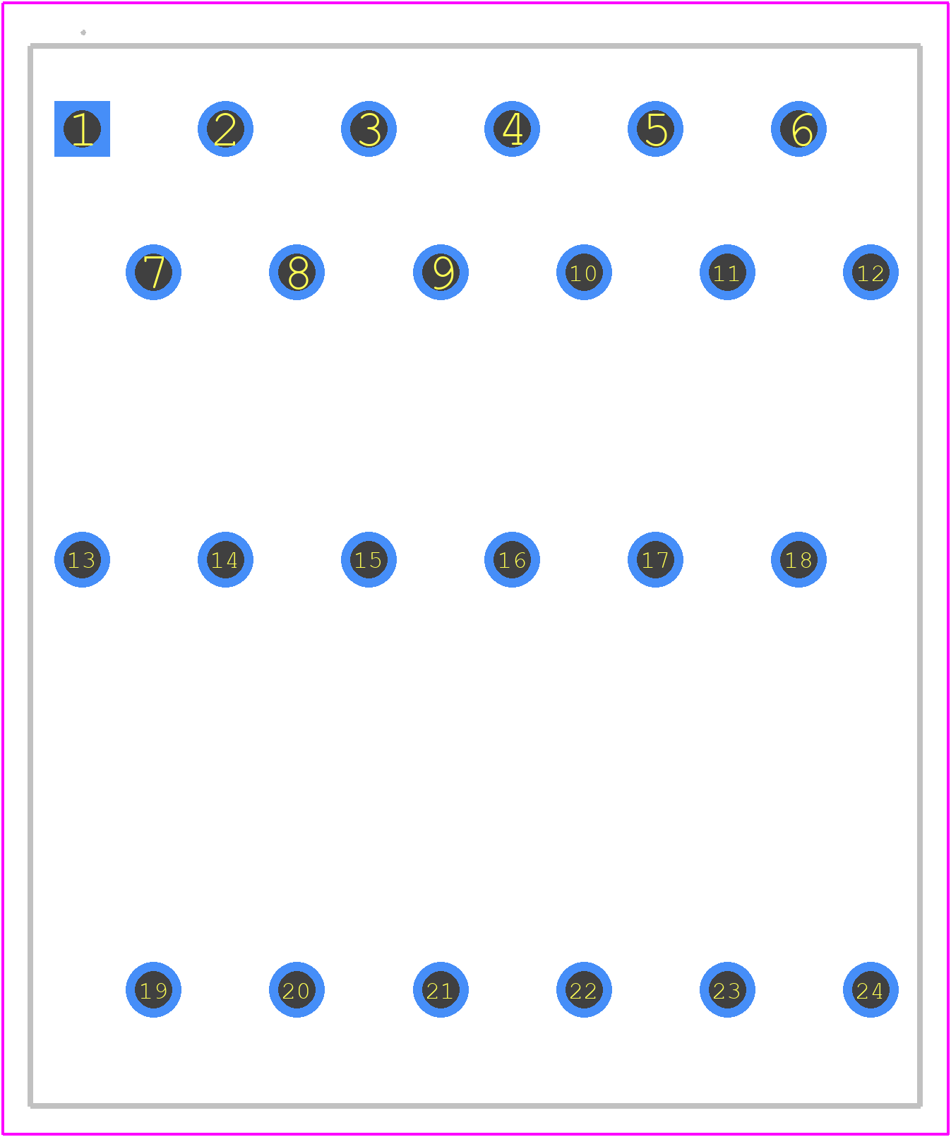 738-406 - Wago PCB footprint - Other - Other - 738-406-1