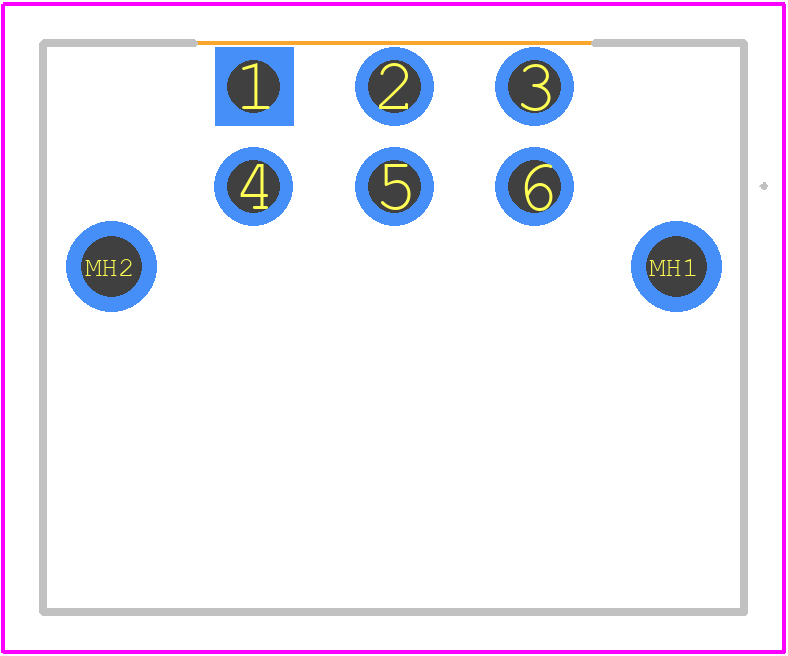 1289460000 - Weidmüller PCB footprint - Other - Other - 1289460000
