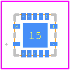 PI4ULS5V104ZBEX - Diodes Incorporated PCB footprint - Other - Other - ZB (ZB14)