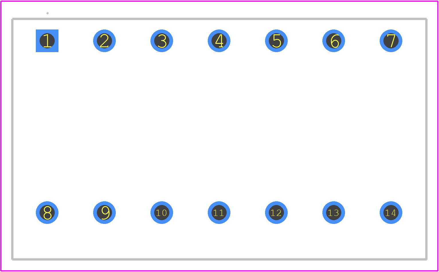 736-107 - Wago PCB footprint - Other - Other - 736-107-1