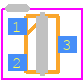 TF252TH-4-TL-H - onsemi PCB footprint - SO Transistor Flat Lead - SO Transistor Flat Lead - VTFP