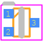 TF252TH-5-TL-H - onsemi PCB footprint - SO Transistor Flat Lead - SO Transistor Flat Lead - TF252TH-5-TL-H