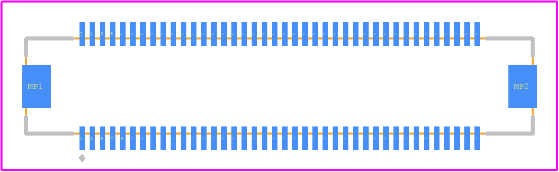 DF17B(1.0H)-80DP-0.5V(57) - Hirose PCB footprint - Other - Other - DF17B(1.0H)-80DP-0.5V(57)-2