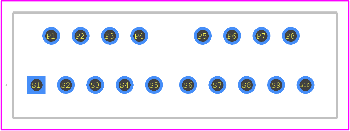6643460-2 - TE Connectivity PCB footprint - Other - Other - 6643460-2-3