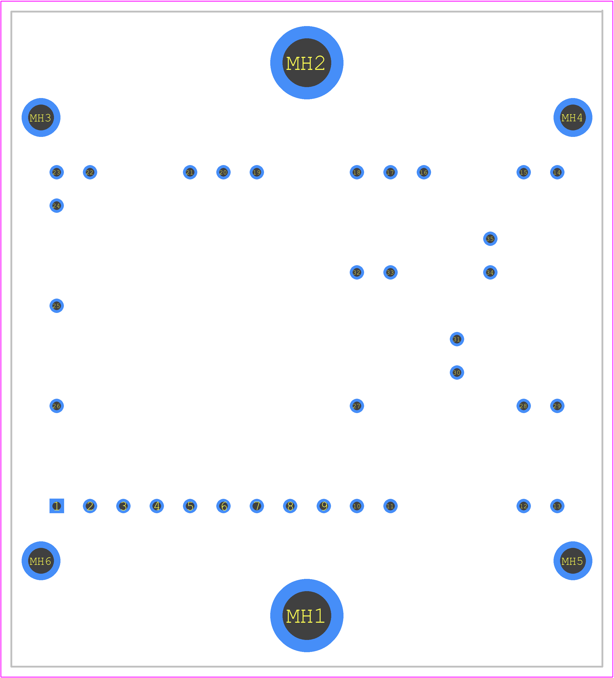 A2C50S65M2 - STMicroelectronics PCB footprint - Other - Other - A2C50S65M2-3