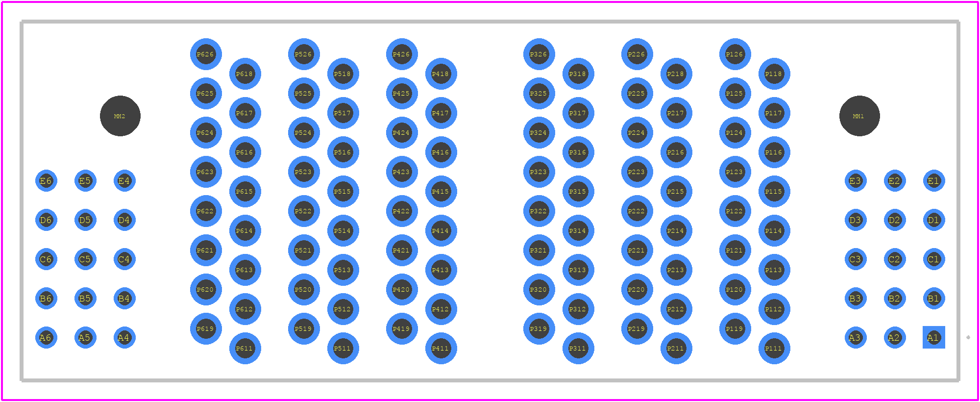 2204420-9 - TE Connectivity PCB footprint - Other - Other - 2204420-9-3