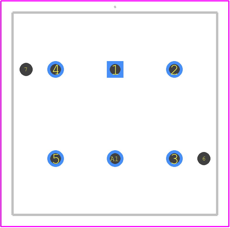 5511M12 - E-Switch PCB footprint - Other - Other - 5511M12-1