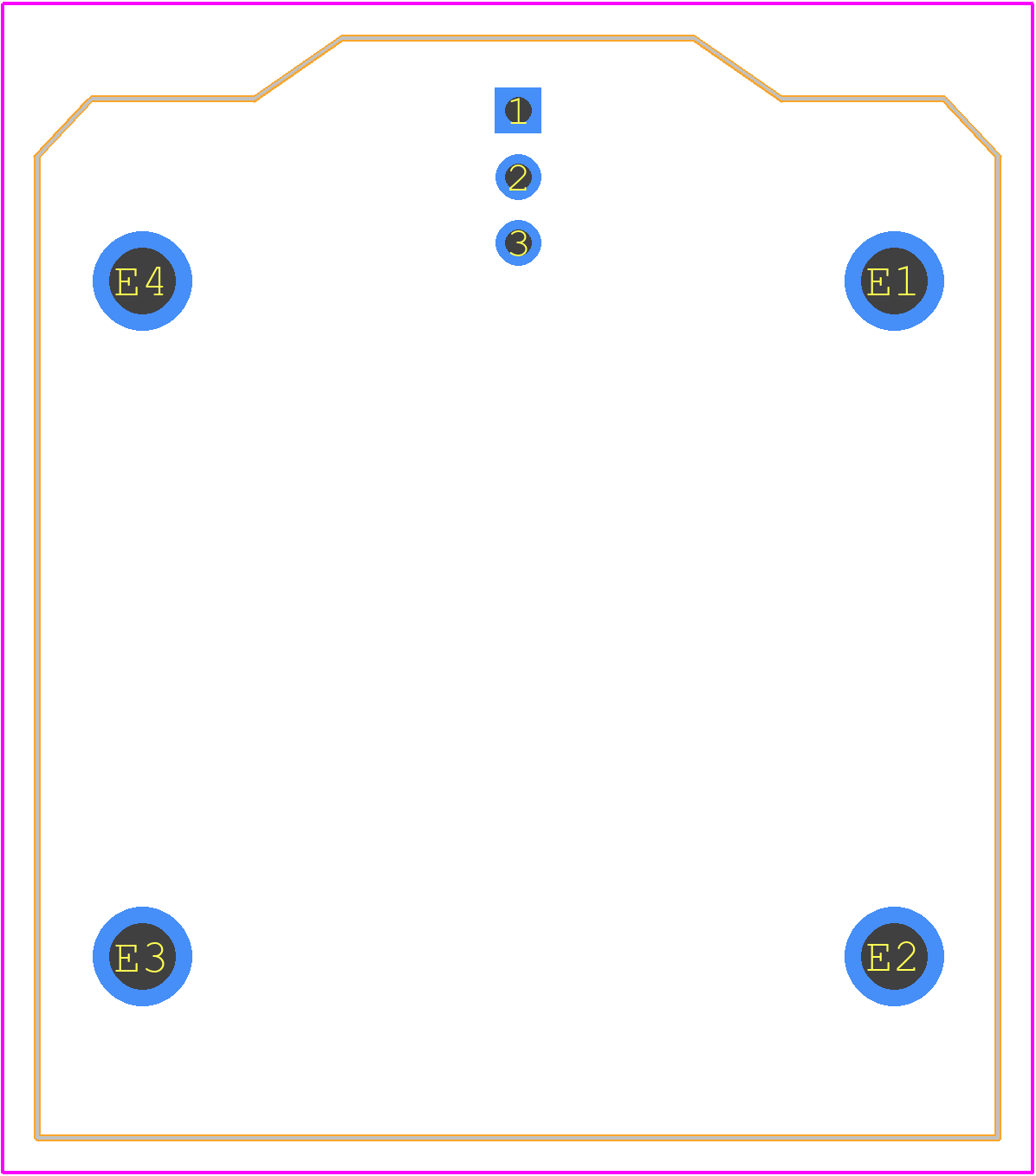 TKC-HC5F - BENSEN PCB footprint - Other - Other - TKC-HC5F-4