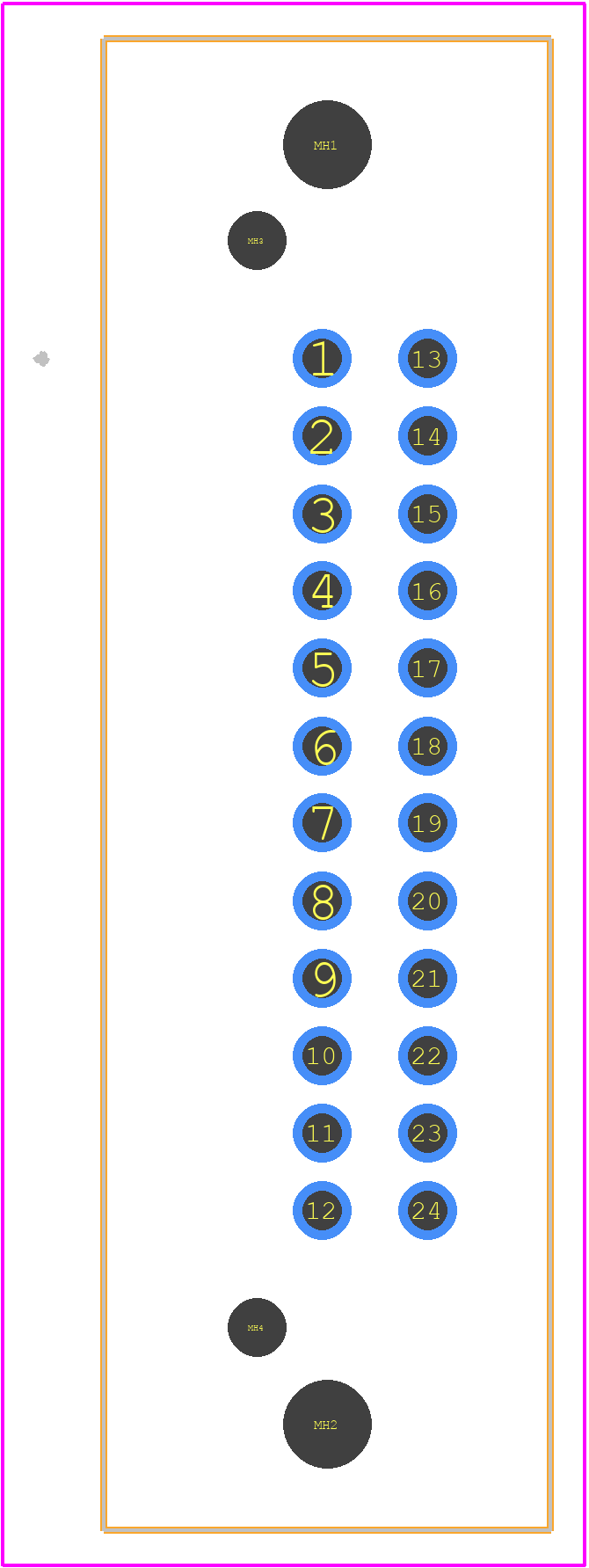 1379604-1 - TE Connectivity PCB footprint - Other - Other - 1379604-1-1
