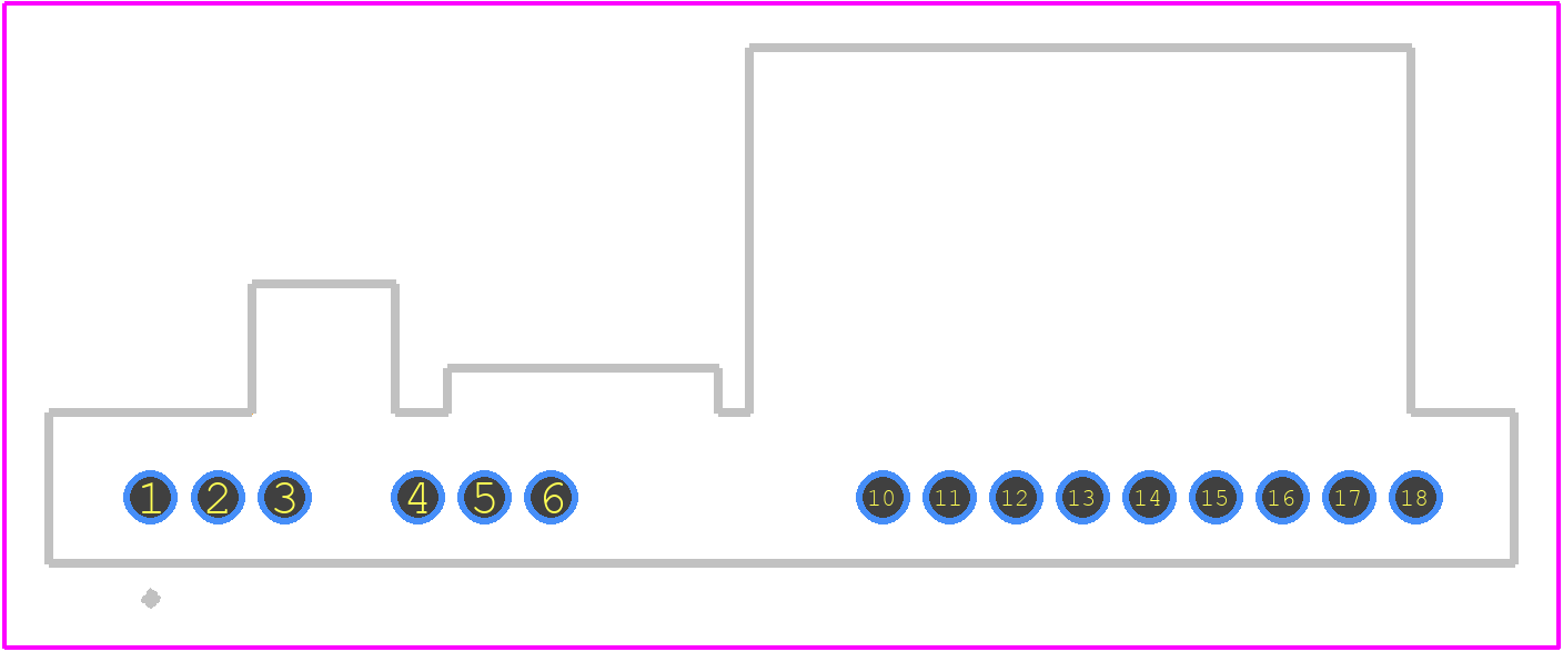 i6A4W020A033V-0S1-R - TDK Lambda PCB footprint - Other - Other - i6A4W020A033V-0S1-R