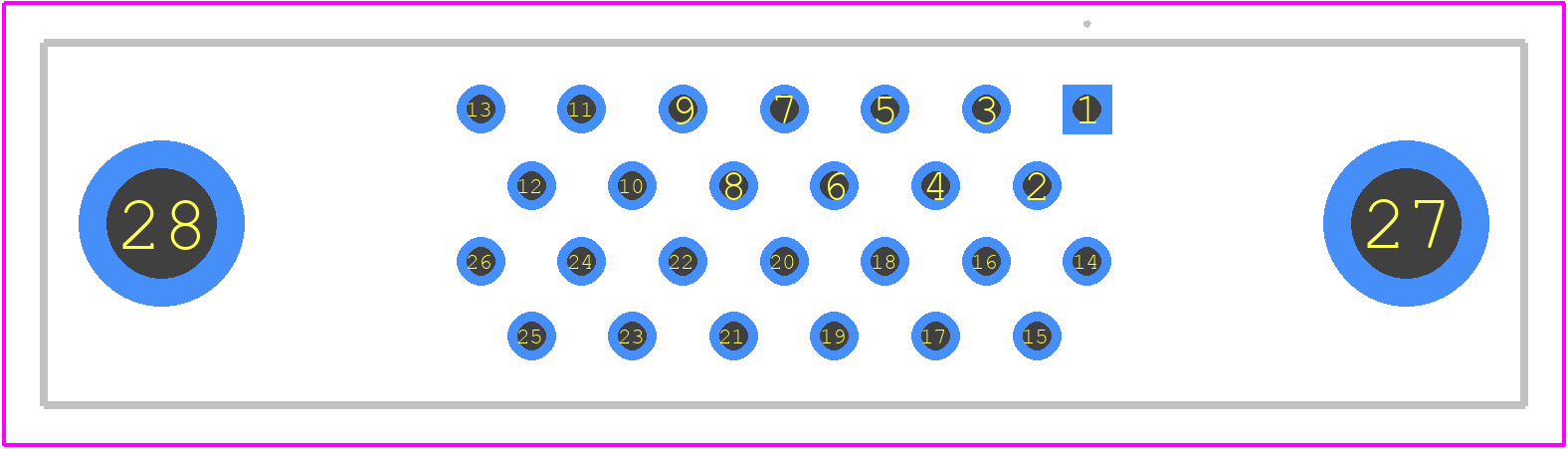 N10226-6212PC - 3M PCB footprint - Other - Other - N10226-6212PC
