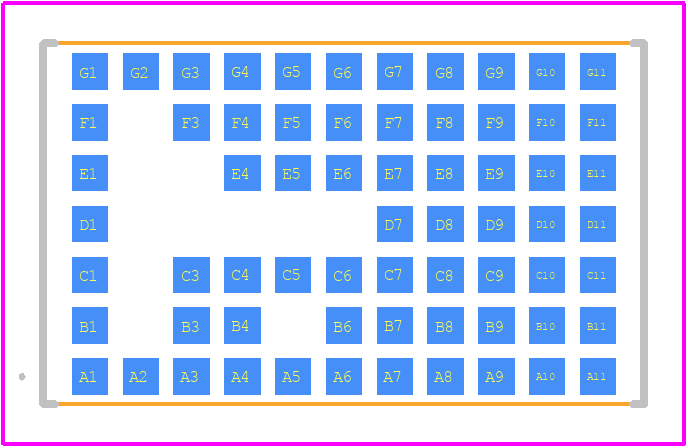 LTM4604AIV#PBF - Analog Devices PCB footprint - Other - Other - LGA Package 66-Lead (15mm × 9mm × 2.32mm)_2025-1.1