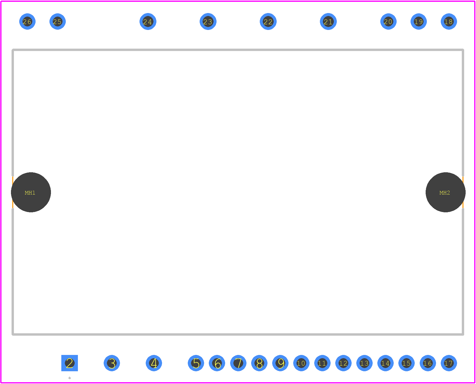 STGIB30M60S-L - STMicroelectronics PCB footprint - Other - Other - STGIB30M60S-L