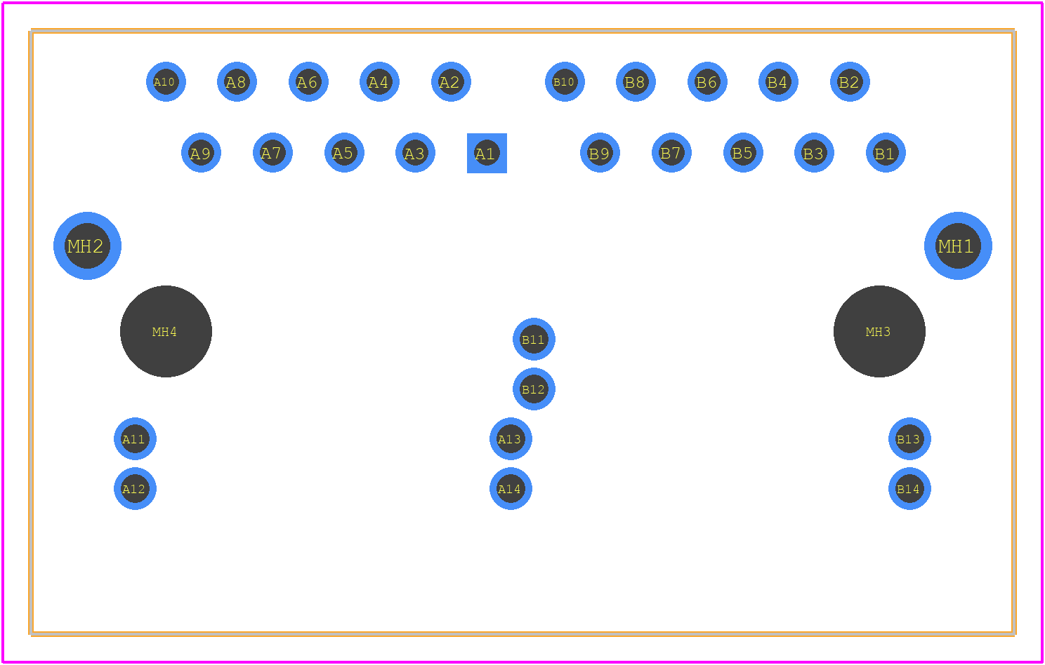 2337994-3 - TE Connectivity PCB footprint - Other - Other - 2337994-3-3