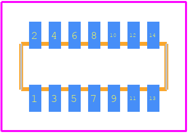 DHAM214-846GH-M - Advanced Interconnections PCB footprint - Other - Other - DHAM214-846GH-M-2