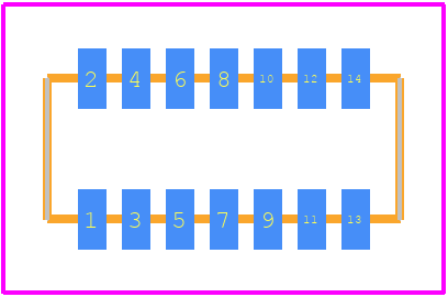 DHAL214-876GH-M - Advanced Interconnections PCB footprint - Other - Other - DHAL214-876GH-M-1