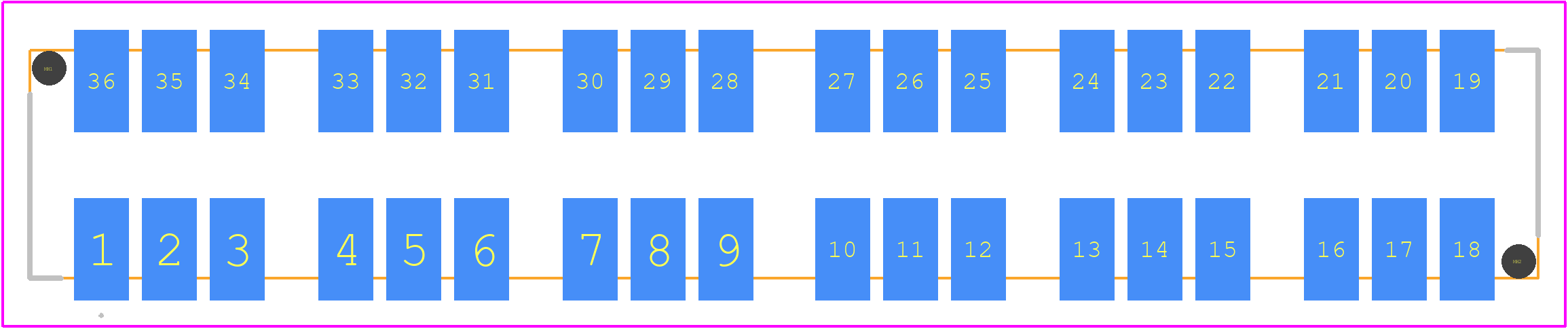 1926793-2 - TE Connectivity PCB footprint - Other - Other - 1926793-2-2