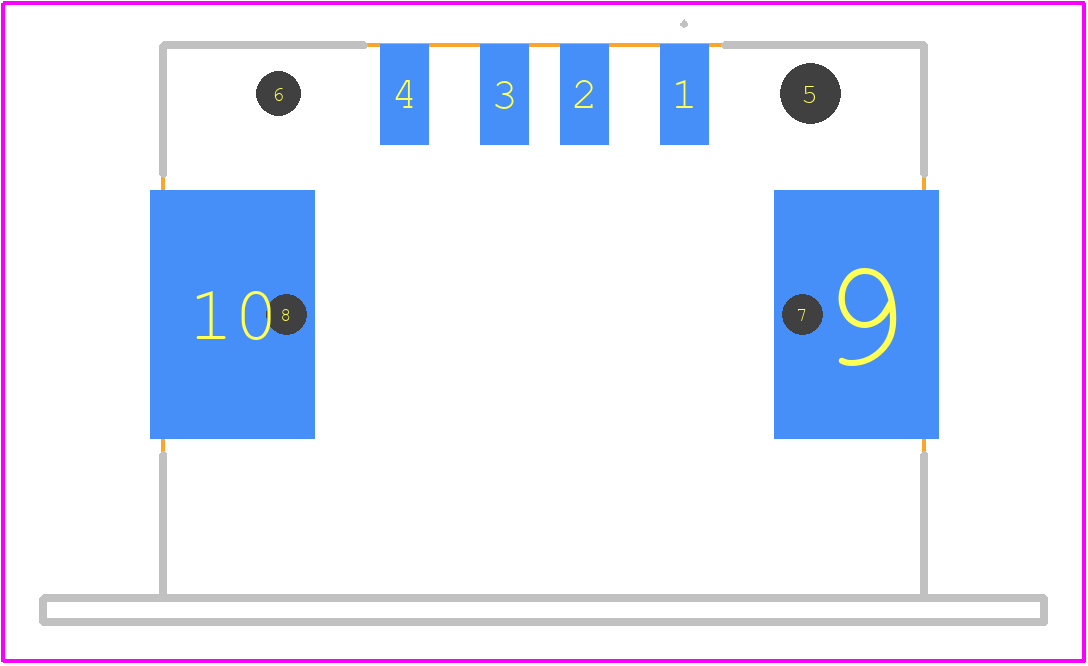 1-353576-1 - TE Connectivity PCB footprint - Other - Other - 1-353576-1-1