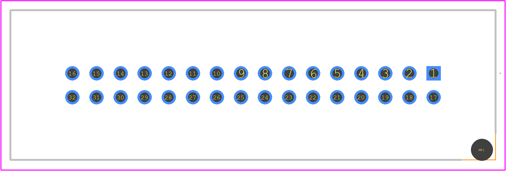 1-1418773-1 - TE Connectivity PCB footprint - Other - Other - 1-1418773-1-1