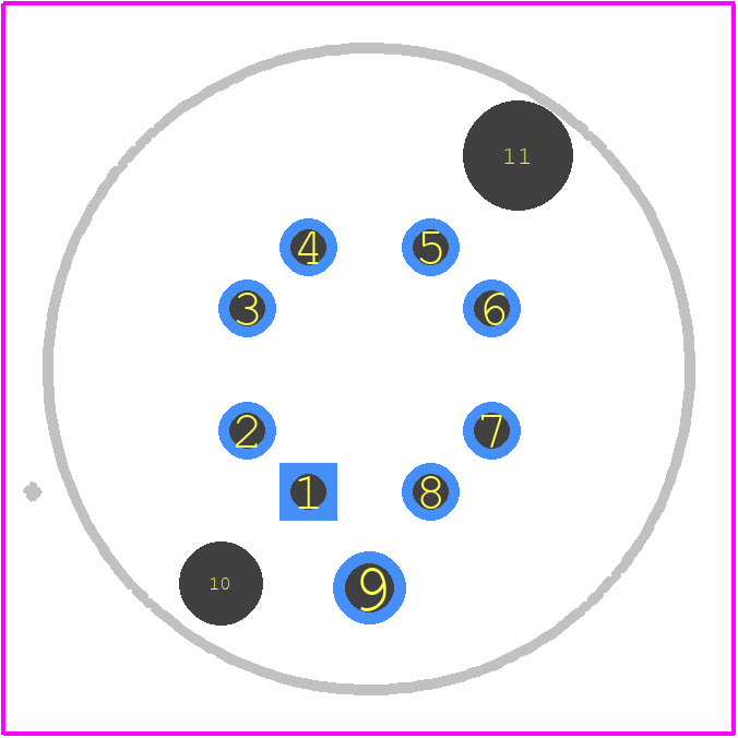 21033812806 - HARTING PCB footprint - Other - Other - 21033812806