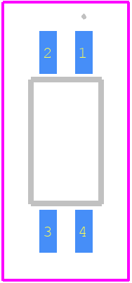 FODM214A - onsemi PCB footprint - Other - Other - FODM214A-2