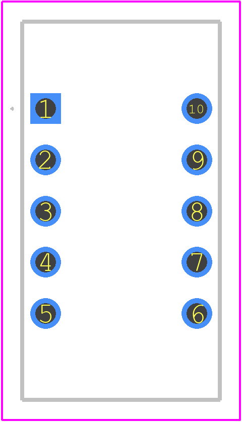 SA04-12SURKWA - Kingbright PCB footprint - Other - Other - SA04-12SURKWA-2