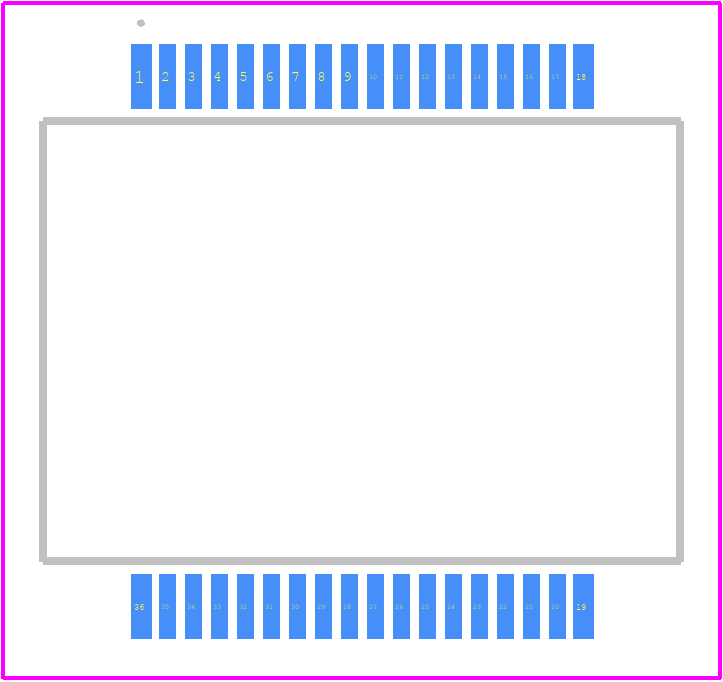 TDF8599ATH/N2CS - NXP PCB footprint - Other - Other - SOT851-2_2025