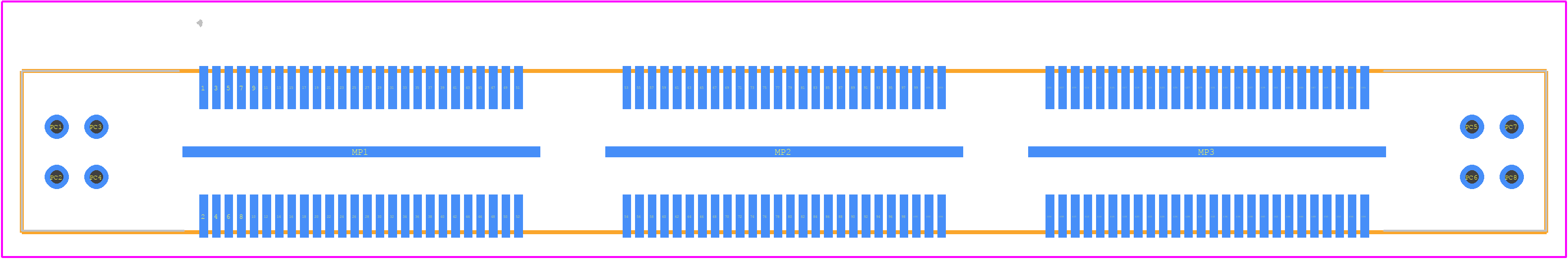 QFSS-048-04.25-L-D-DP-PC4 - SAMTEC PCB footprint - Other - Other - QFSS-048-04.25-L-D-DP-PC4-2