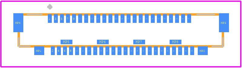 XSL00-48L-A - KEL CORPORATION PCB footprint - Other - Other - XSL00-48L-A-2